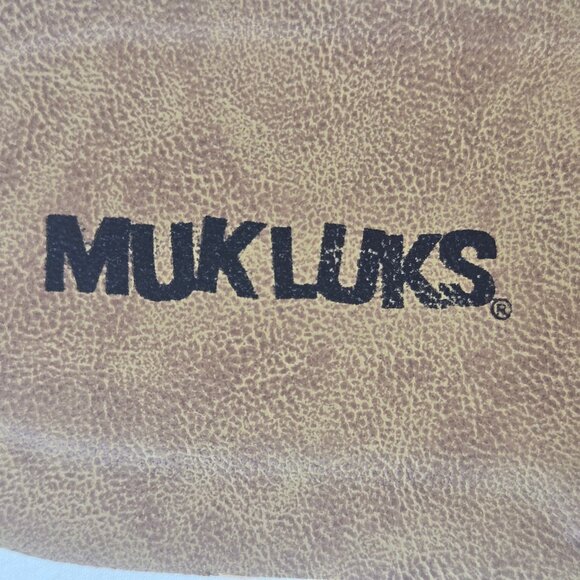 Mukluks Size 8 Mixed Zebra Print Slip On Sandals Faux Leather Animal Print NWOT - Picture 10 of 11